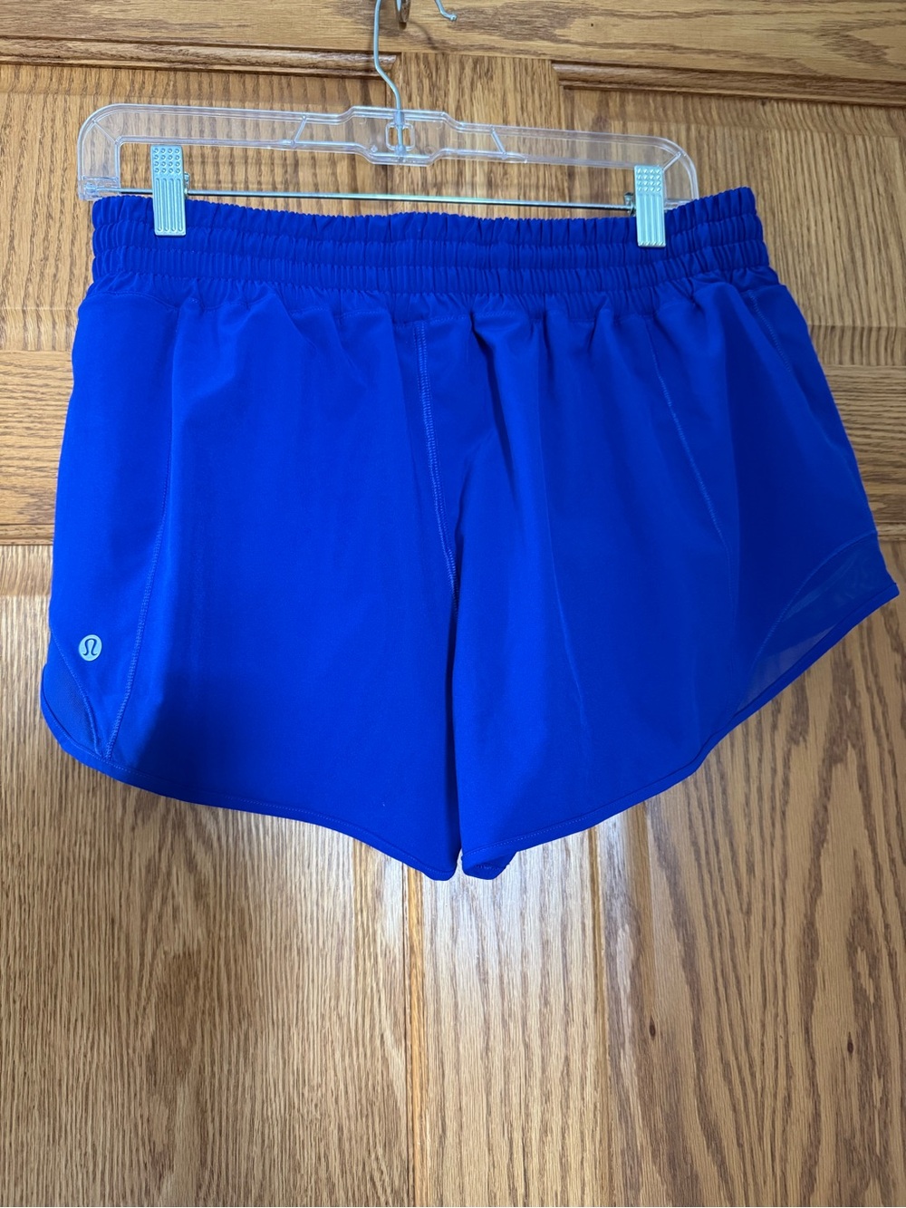 lululemon athletica Royal Blue Women's Layered Running Shorts - Picture 2 of 2